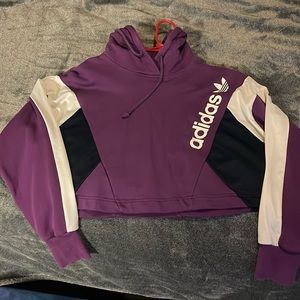 Adidas cropped hoodie